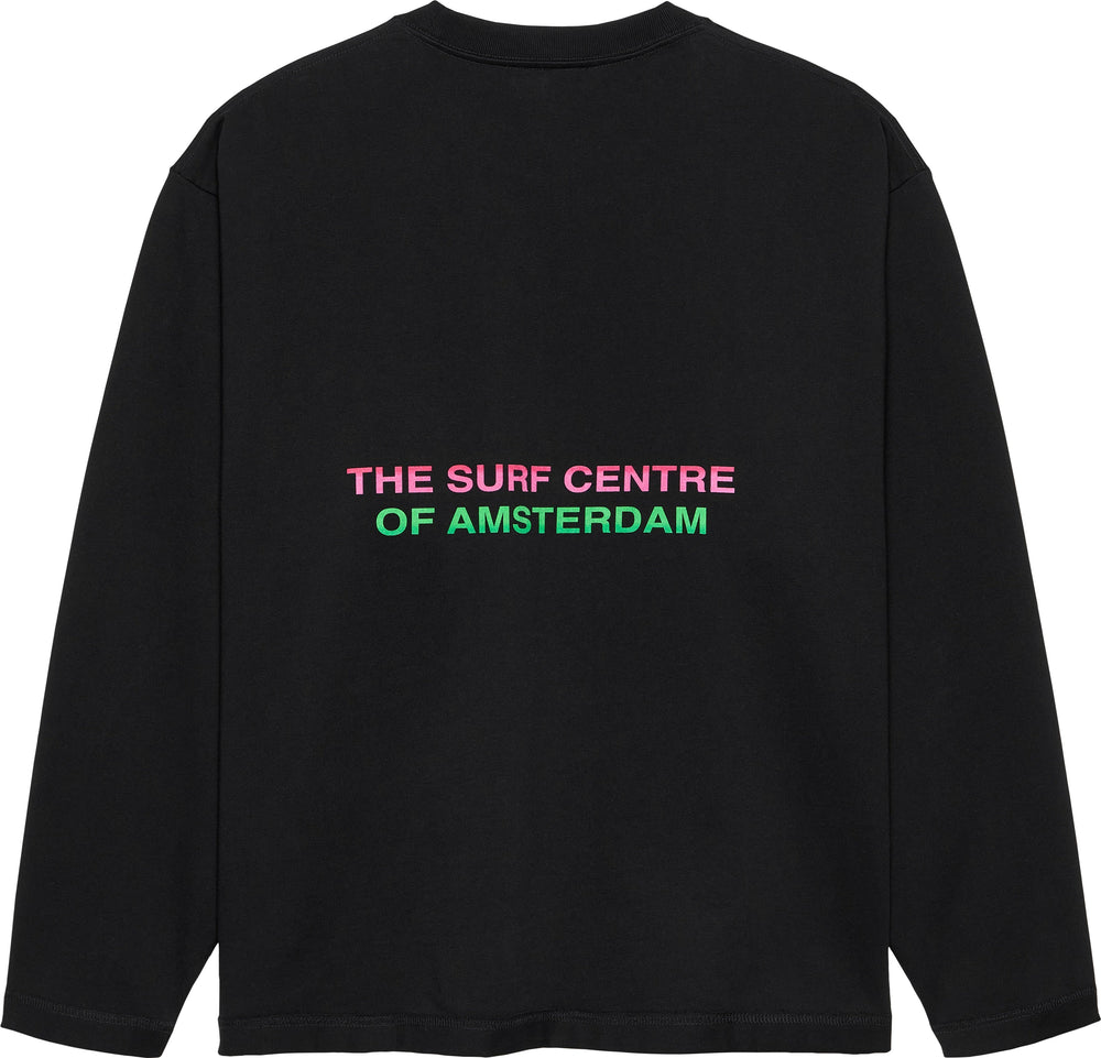 SURF CENTRE LONGSLEEVE BLACK