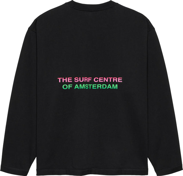 SURF CENTRE LONGSLEEVE BLACK