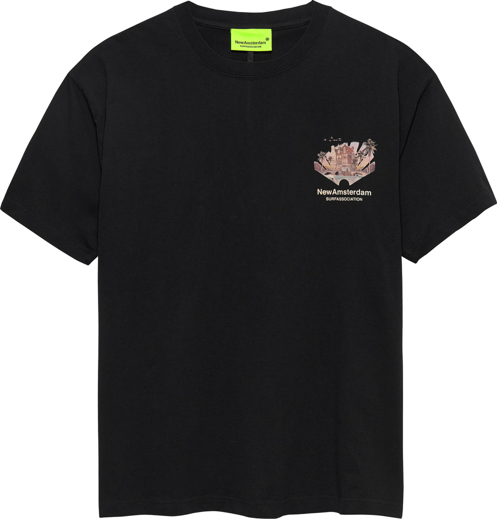 TROPICAL TEE BLACK