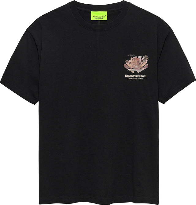 TROPICAL TEE BLACK