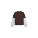 Double Layer T-shirt van Bram's Fruit in de kleur bruin — afbeelding 4 van 7