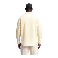 Striped Oxford Shirt distressed Longsleeve van Bram's Fruit in de kleur zand — afbeelding 2 van 2