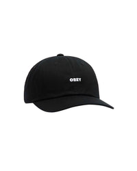 Obey bold curve 6 panel strabk - Black