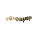 ABC Wall Coat Hanger - Gold