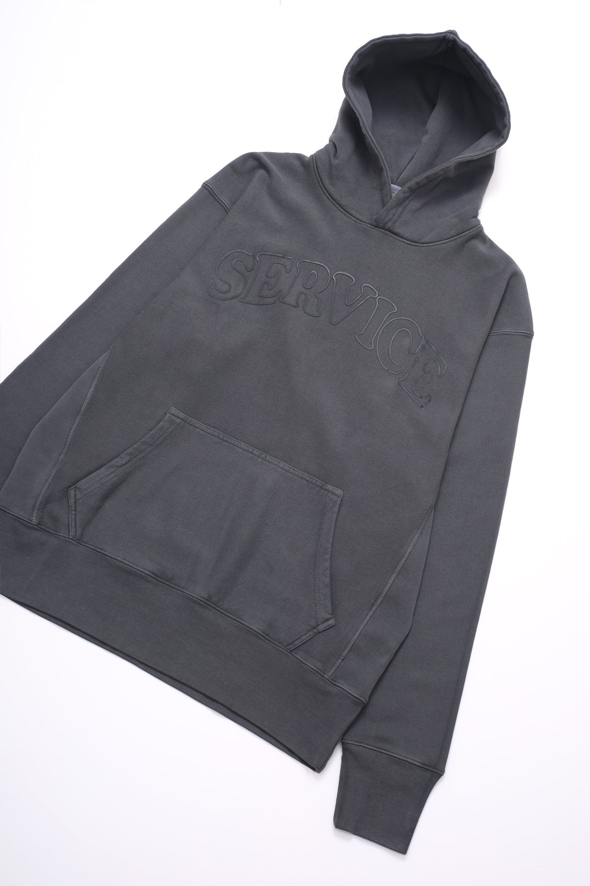 Service Works Arch Logo Hoodie - Charcoal