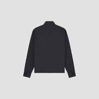 Wool Blend Boxy LS Shirt