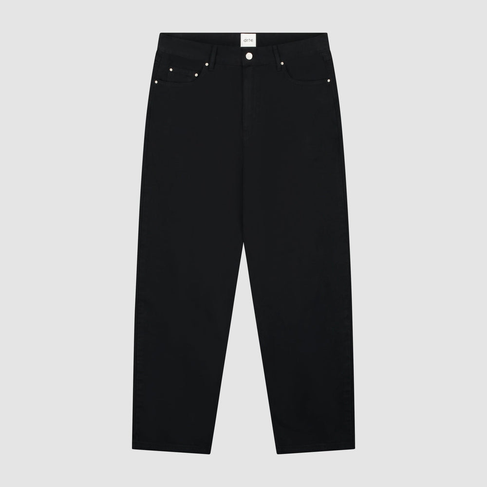 Back Bird Pants - Black
