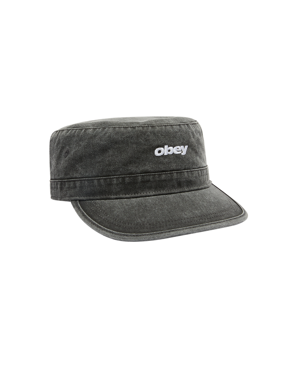 Boxcar pillbox hat - Pigment Black
