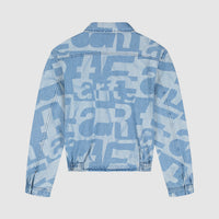 Arte Antwerp Denim Allover Jacket — Raw Denim
