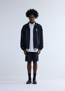 New Amsterdam Surf Association Wool Coach Jacket - Black