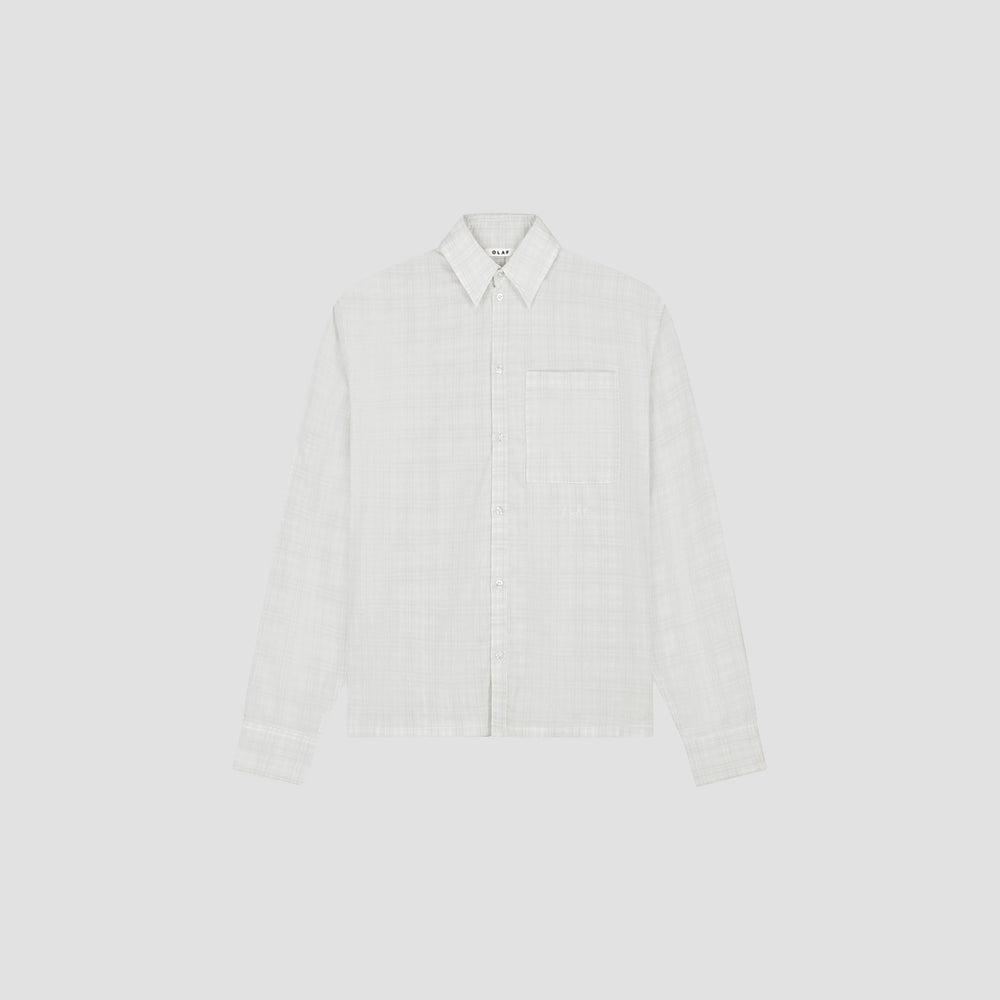 Double Faced Checked Boxy Shirt
