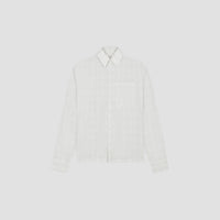 Double Faced Checked Boxy Shirt
