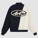 Arte Antwerp Wool Varsity Jacket — Blue/White
