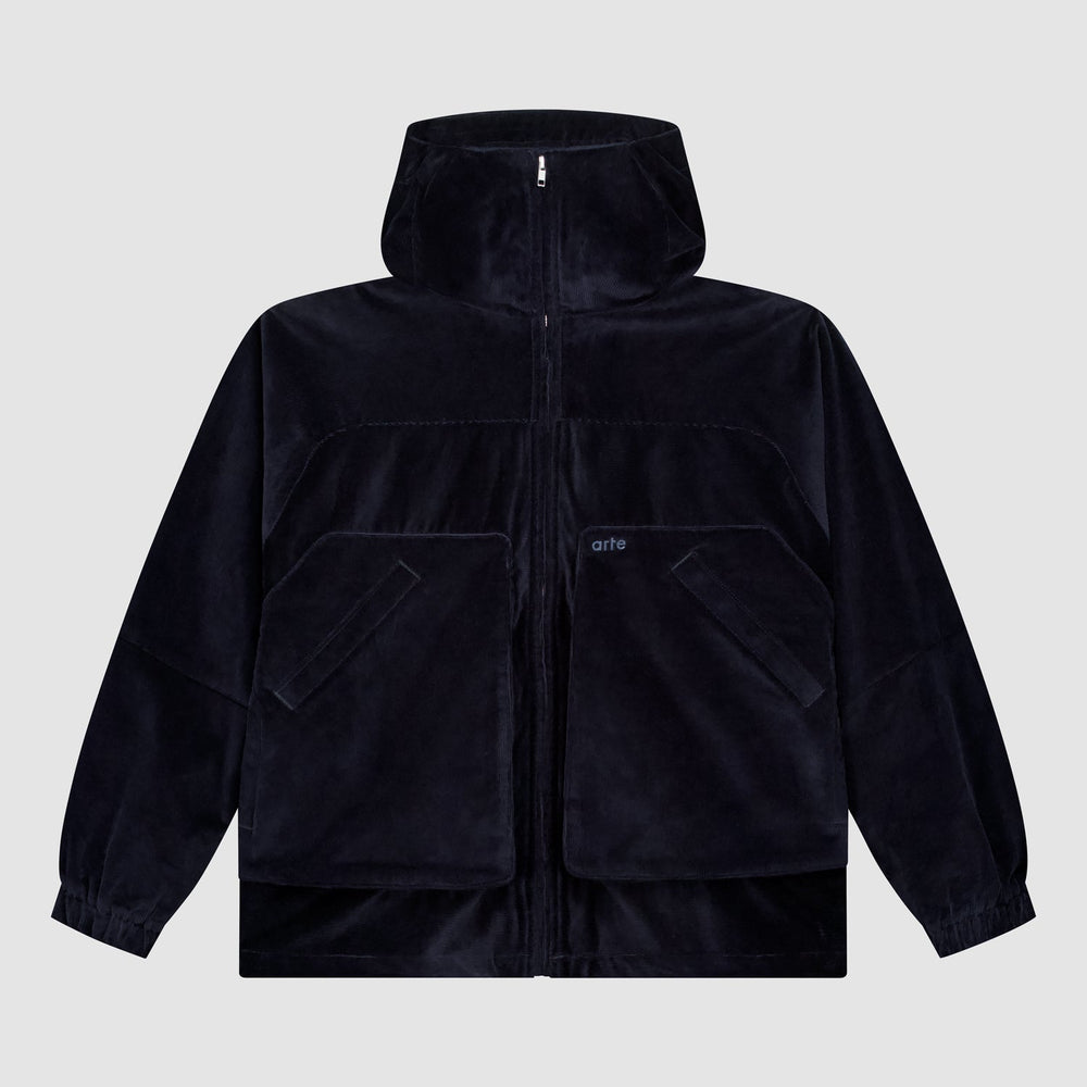 Corduroy Technical Jacket - Navy