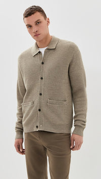 Thor Polo Cardigan 60004 - Deep Truffle
