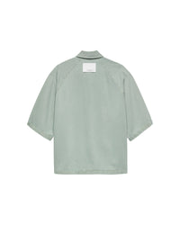 DENIM SHORT SLEEVE BUTTON-UP van New Amsterdam Surf Association in de uitvoering Mint — afbeelding 3 van 9