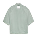 DENIM SHORT SLEEVE BUTTON-UP van New Amsterdam Surf Association in de uitvoering Mint — afbeelding 3 van 9