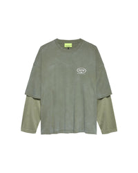 DOUBLE LAYER LONGSLEEVE van New Amsterdam Surf Association in de uitvoering Sea Grass — afbeelding 3 van 10