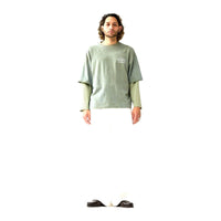 DOUBLE LAYER LONGSLEEVE van New Amsterdam Surf Association in de uitvoering Sea Grass — afbeelding 5 van 10