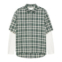 DOUBLE LAYER SHIRT van New Amsterdam Surf Association in de kleur groen — afbeelding 2 van 9