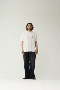 ECLIPSE TEE van New Amsterdam Surf Association in de kleur wit — afbeelding 2 van 7