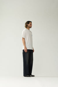 ECLIPSE TEE van New Amsterdam Surf Association in de kleur wit — afbeelding 4 van 7