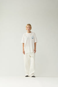ECLIPSE TEE van New Amsterdam Surf Association in de kleur wit — afbeelding 5 van 7