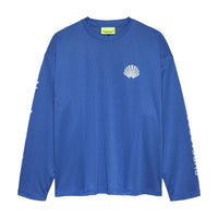 MESH LOGO LONGSLEEVE van New Amsterdam Surf Association in de uitvoering Cobalt — afbeelding 3 van 9