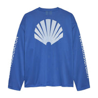 MESH LOGO LONGSLEEVE van New Amsterdam Surf Association in de uitvoering Cobalt — afbeelding 4 van 9