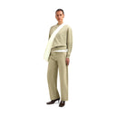 MONOGRAM BARREL LEG DENIM PANT van OLAF HUSSEIN in de uitvoering Treehouse — afbeelding 2 van 4