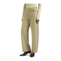 MONOGRAM BARREL LEG DENIM PANT van OLAF HUSSEIN in de uitvoering Treehouse — afbeelding 3 van 4