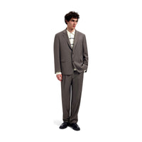 REGULAR WOOL PLEATED PANT van OLAF HUSSEIN — afbeelding 5 van 10
