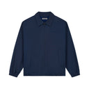 WASHED COACH JACKET van OLAF HUSSEIN in de kleur navy — afbeelding 1 van 3