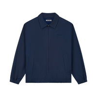WASHED COACH JACKET van OLAF HUSSEIN in de kleur navy — afbeelding 1 van 3