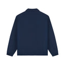 WASHED COACH JACKET van OLAF HUSSEIN in de kleur navy — afbeelding 2 van 3