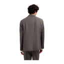 WOOL BLAZER van OLAF HUSSEIN in de kleur bruin — afbeelding 2 van 5