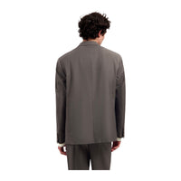 WOOL BLAZER van OLAF HUSSEIN in de kleur bruin — afbeelding 2 van 5