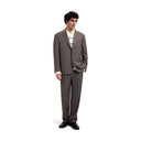 WOOL BLAZER van OLAF HUSSEIN in de kleur bruin — afbeelding 5 van 5