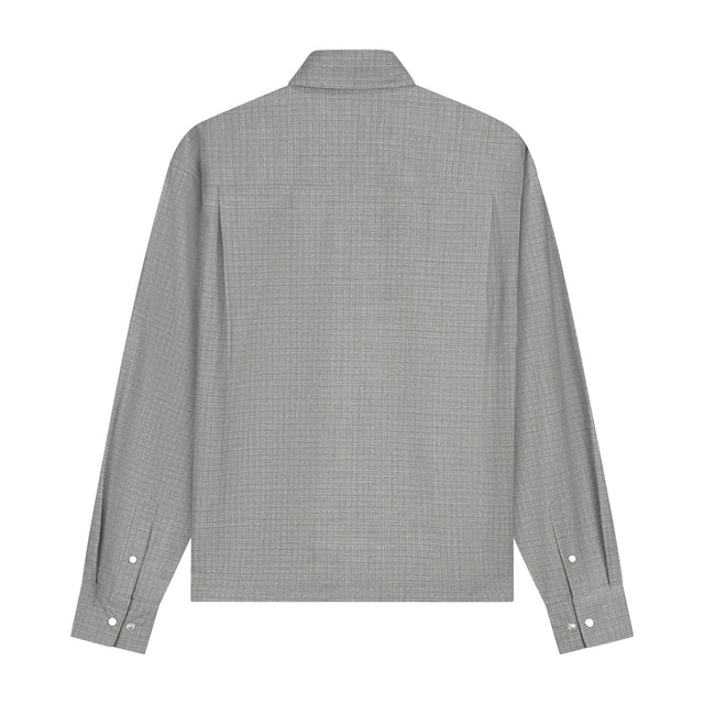 WOOL BOXY SHIRT