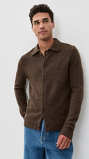 Thor Polo Cardigan 60004 - Deep Truffle