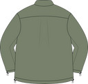 Utility Pocket Overshirt - Dark Olive