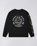 Long Sleeve Graphic T-shirt - Black Multi