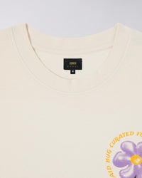 Flower Graphic T-shirt - Ecru