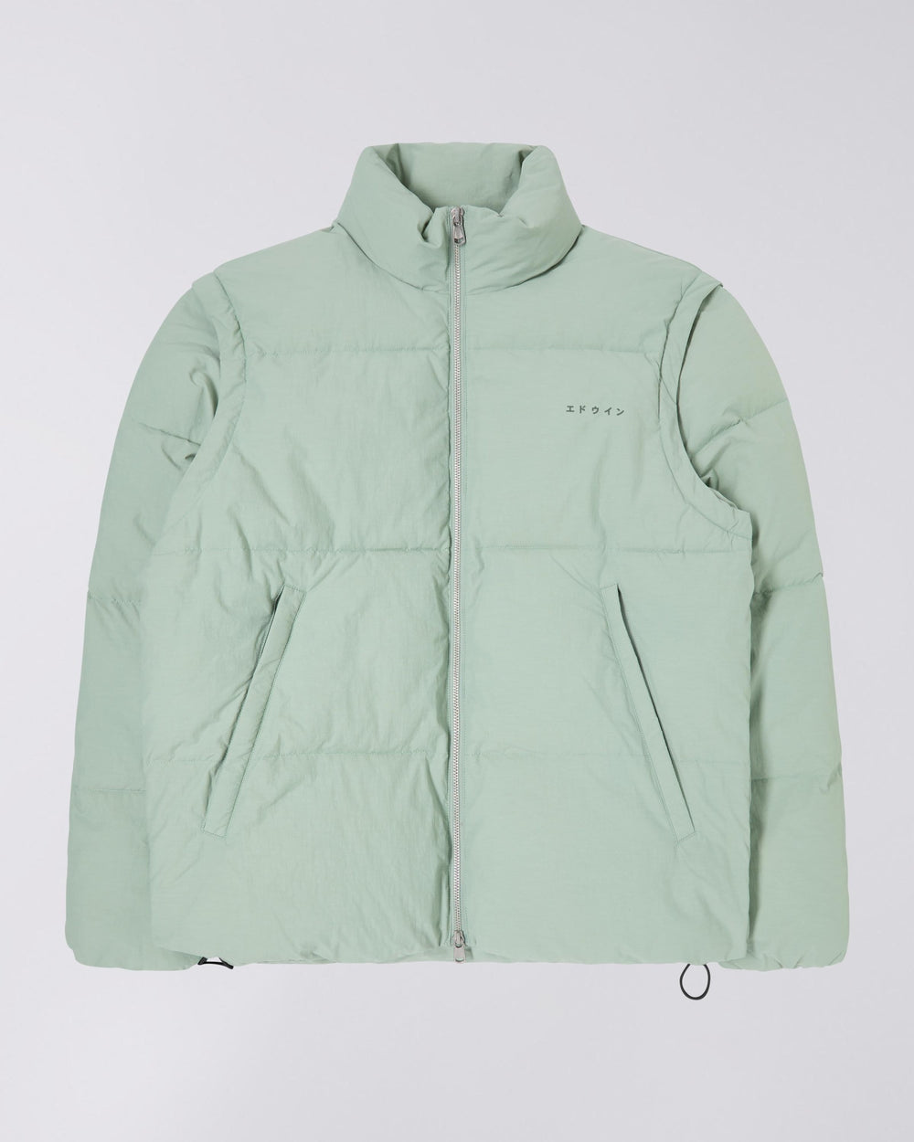 Padded Puffer Jacket - Light Green
