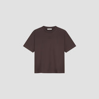 Embroidered Logo T-Shirt - Dark Brown