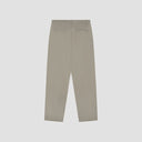 Pleated Straight Leg Pants - Taupe