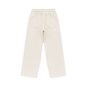 Wide Leg Sweatpants - Cream