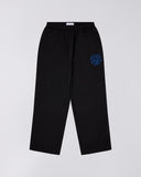 Loose Fit Graphic Sweatpants - Black