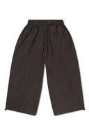 Wide Leg Cargo Pants - Brown
