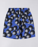 Polka Dot Elastic Shorts - Blue Multi
